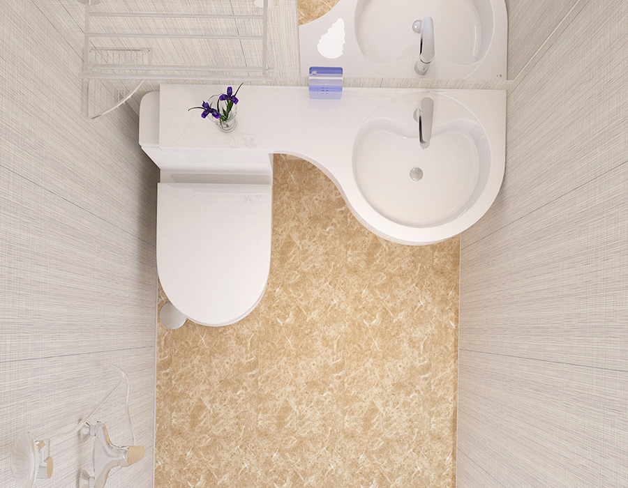 Tam Panel PEC Reçine Fiber Otel Modüler Prefabrik Banyo Ünitesi