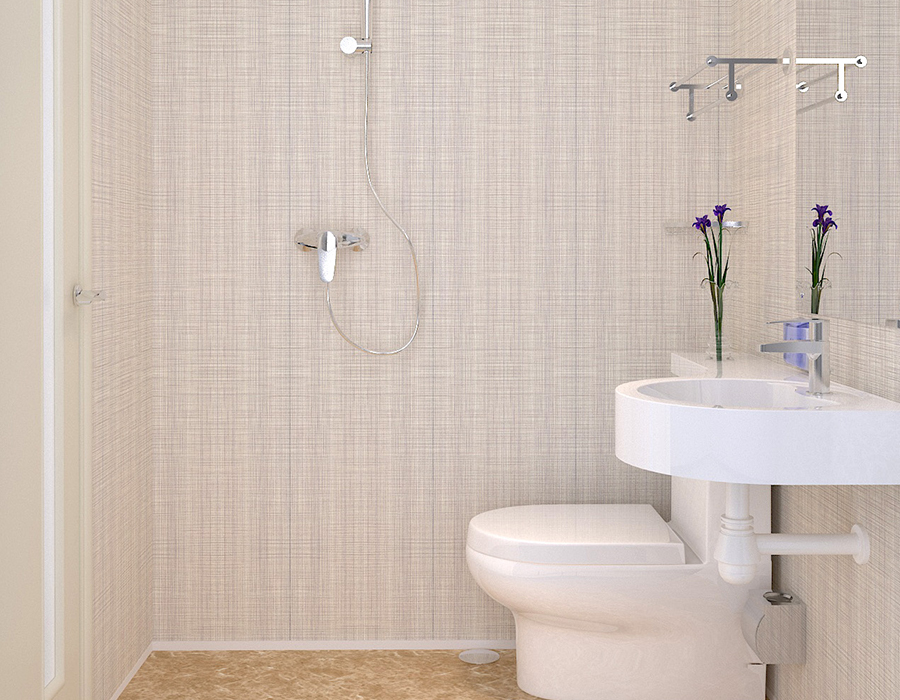 Tam Panel PEC Reçine Fiber Otel Modüler Prefabrik Banyo Ünitesi