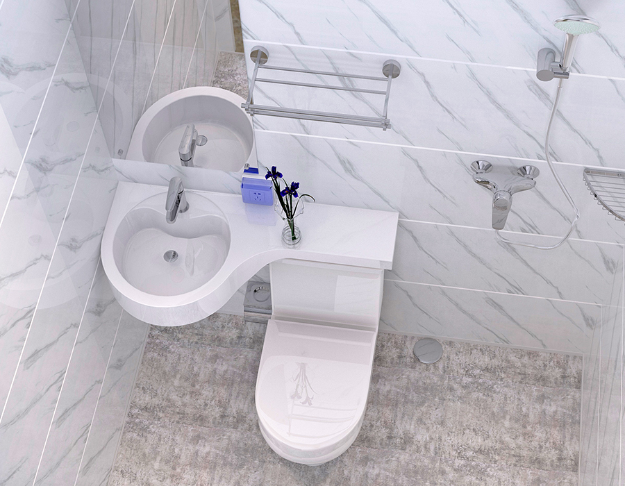 Huzurevleri için Modüler Entegre Banyo
