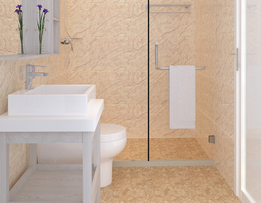 Full PEC Reçine Fiber Panel Sistemli Prefabrik Yatakhane Banyo Ünitesi