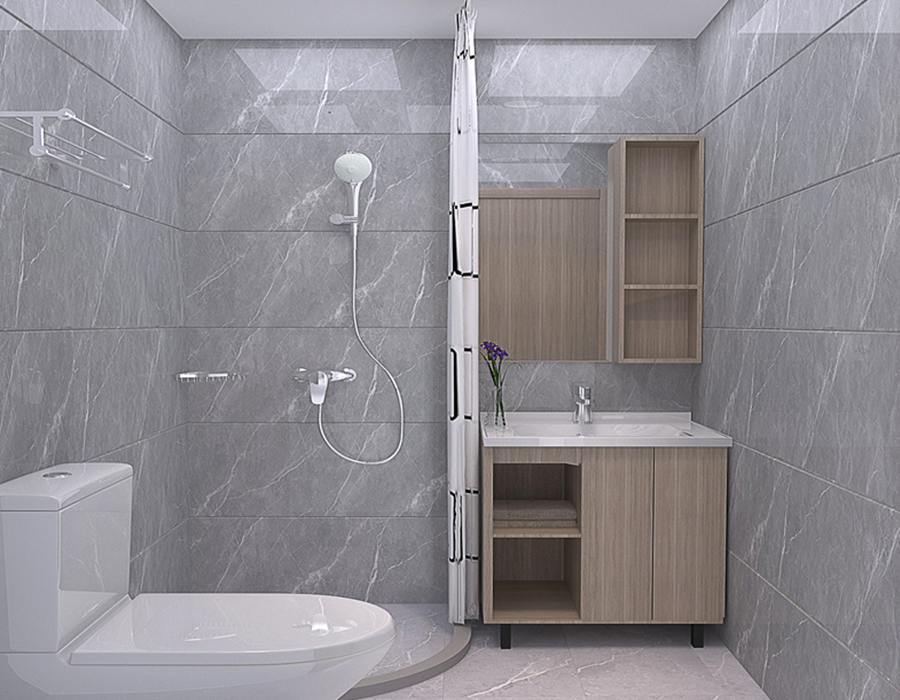 PEC Reçine Fiber Panel Entegre Daire Banyo Ünitesi