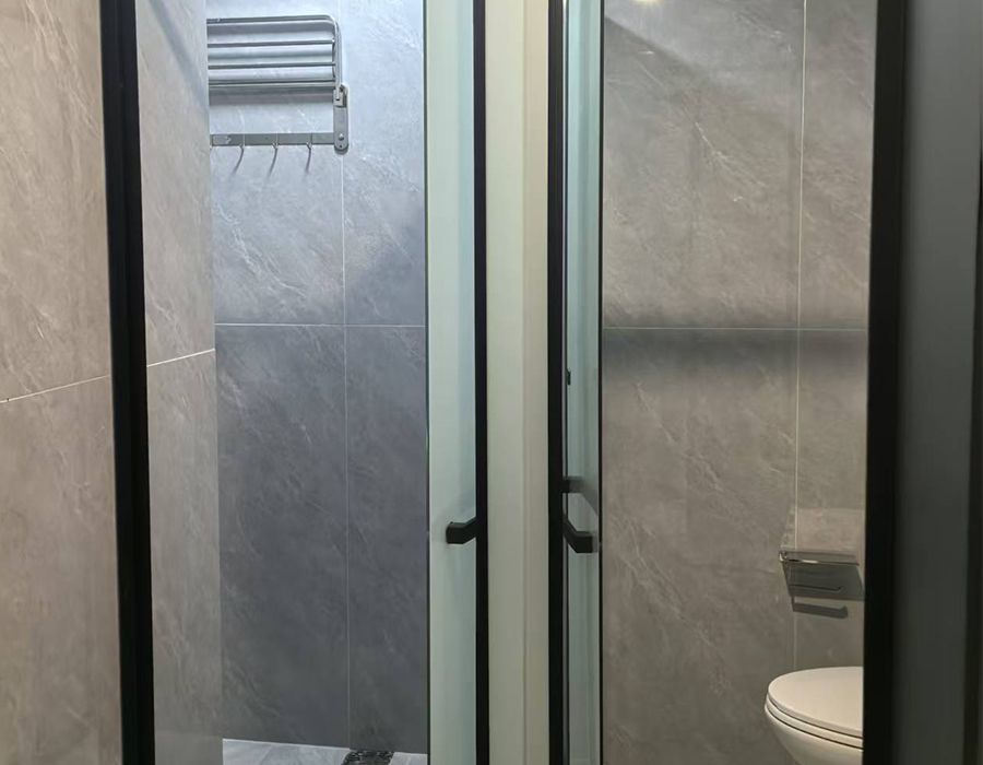 Seramik Karo Kaya Döşeme Yüzeyi Prefabrik Banyo Bölmeleri