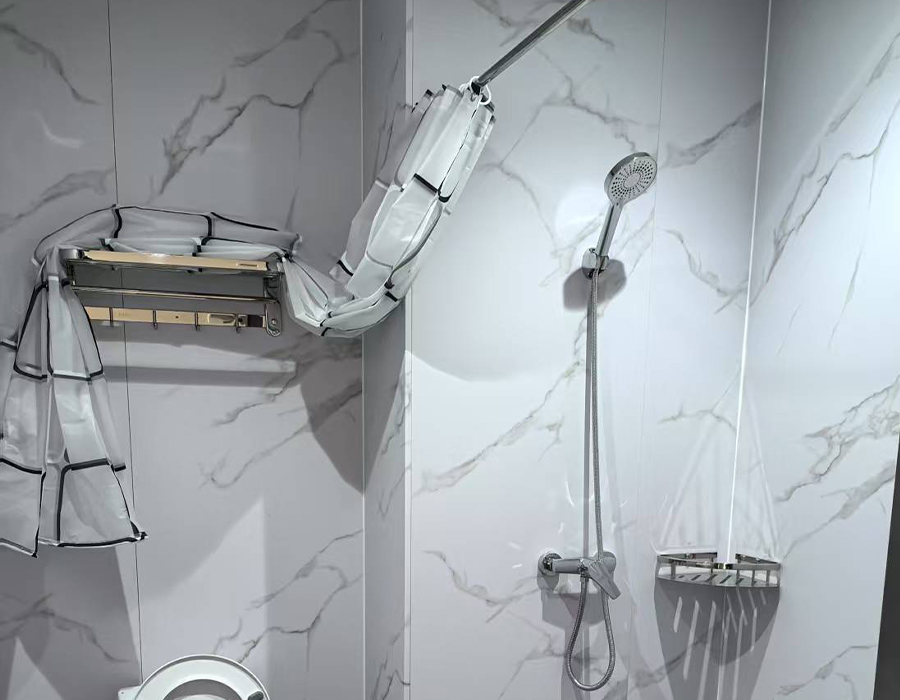 PEC Duvar Panosu Dikey Prefabrik Entegre Banyo