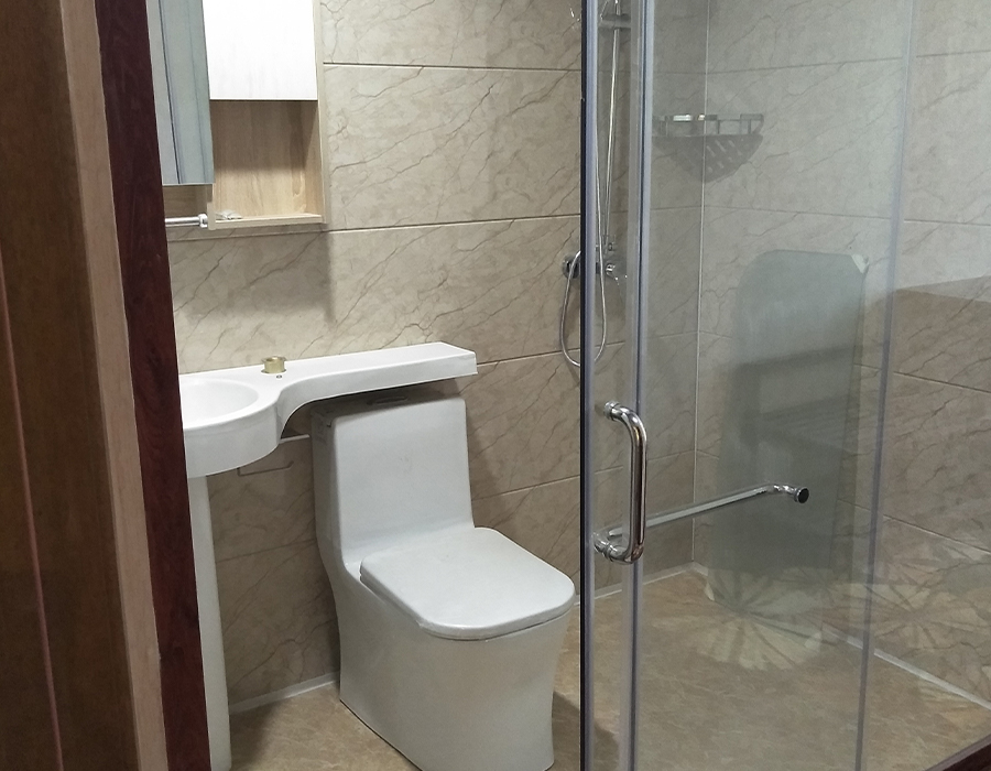 Dış Duvar Cam Montaj Banyo