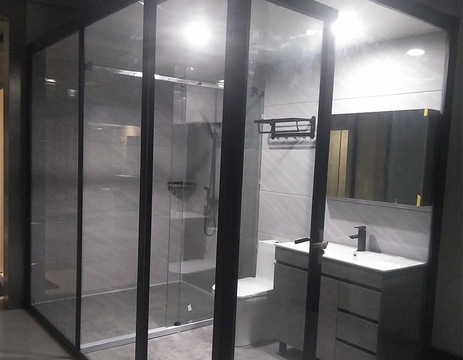 Dış Duvar Cam Montaj Banyo