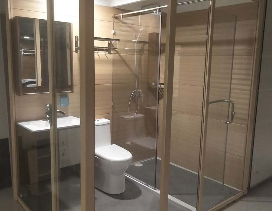 Dış Duvar Cam Montaj Banyo